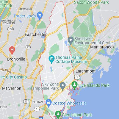 Google Map: New Rochelle, NY